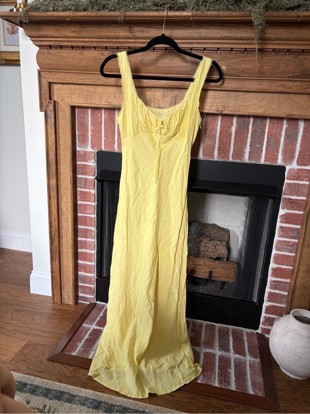 Princess Polly Lemon Yellow Sleeveless Maxi Dress